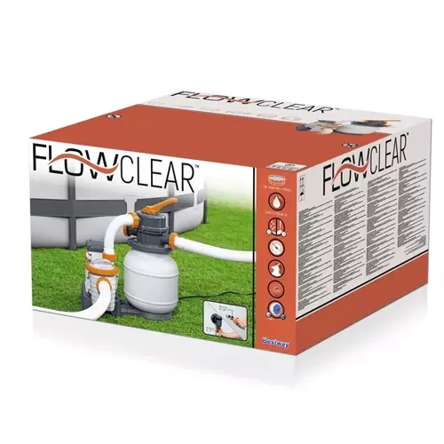 BESTWAY Sandfilterpump 5678 l/h – Poolpump 58497