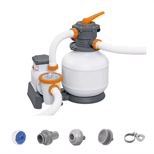 Sandfilterpump 8327 l/h med Timer – Poolpump med ChemConnect™
