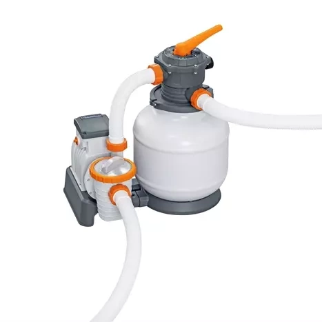 Sandfilterpump 8327 l/h med Timer – Poolpump med ChemConnect™
