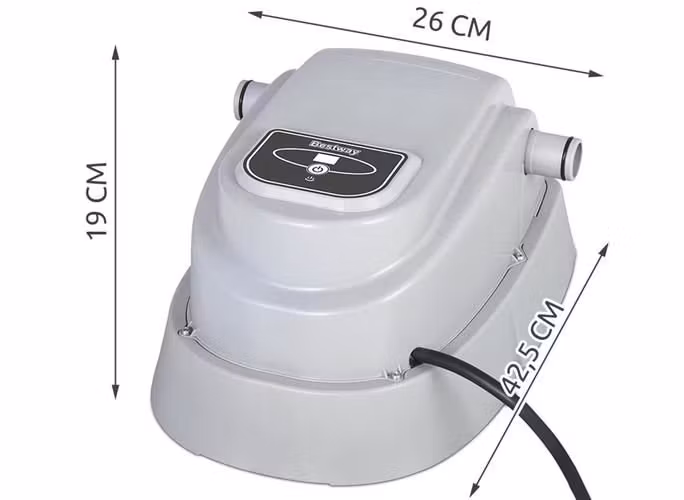 Poolvärmare 2800W – Elektrisk Vattenvärmare för Pool