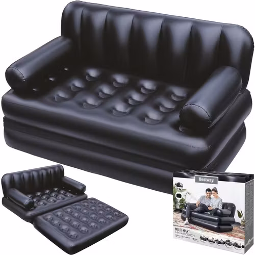 BESTWAY 75054 Uppblåsbar Soffa 5-i-1 – Soffa & Gästsäng