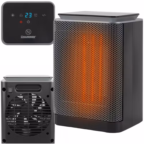 KAMINER LUMNI 1500W Keramisk Värmefläkt – Energisnål PTC