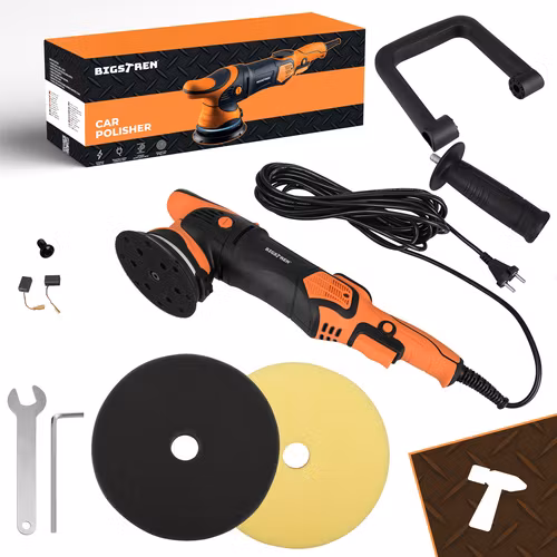 Bilpolermaskin 1000W – Dual Action 125 mm LED