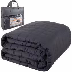 Vektteppe 8 kg 150x200 cm - Grått sensorisk vektteppe