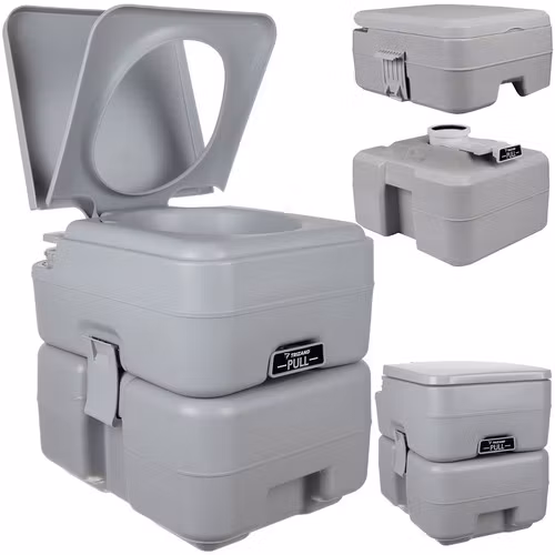 Portabel Campingtoalett 20L/12L – Modulär Toalett
