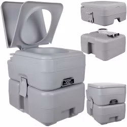 Portabel Campingtoalett 20L/12L – Modulär Toalett