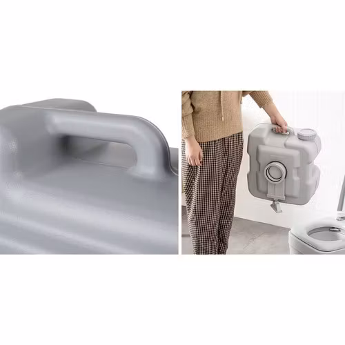Portabel Campingtoalett 20L/12L – Modulär Toalett