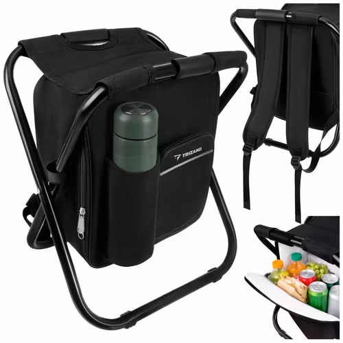 Fiskestol med Ryggsäck 3-i-1 & Kylfack