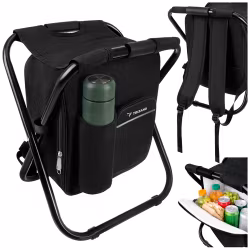 Fishing Chair with Backpack 3-in-1 & Cooler