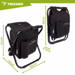 Fishing Chair with Backpack 3-in-1 & Cooler