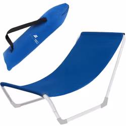 Sammenklappelig strandstol med skuldertaske – Camping & Strand
