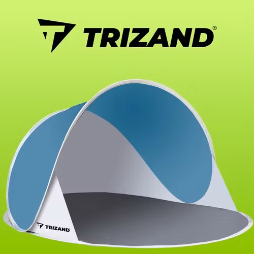 Pop-Up Strandtält UV30 – Självuppfällande Soltält