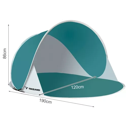 UV Strandtält POP-UP 190 cm – Självuppfällande