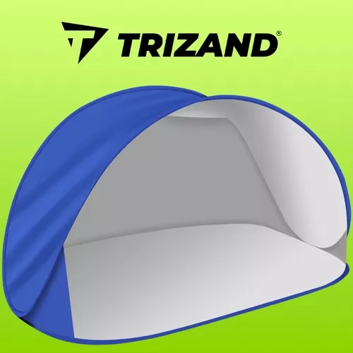 Stort POP-UP Strandtält UV30+ 220 cm – Självuppfällande