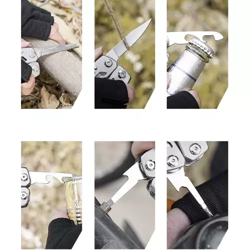 Multiverktyg 13-i-1 + Bits – Kompakt Multitool