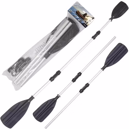 Bestway Aluminiumåror 2-i-1 145/218 cm – Kajakpaddel & Båtåror