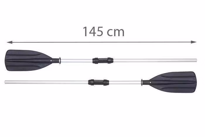 Bestway Aluminiumåror 2-i-1 145/218 cm – Kajakpaddel & Båtåror