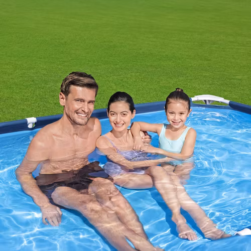 Bestway Steel Pro Pool 259x170x61 cm – Rektangulär Familjepool