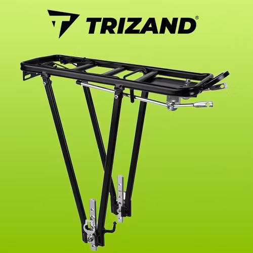 Cykelpakethållare Aluminium 35 kg – Trizand Bakre Pakethållare