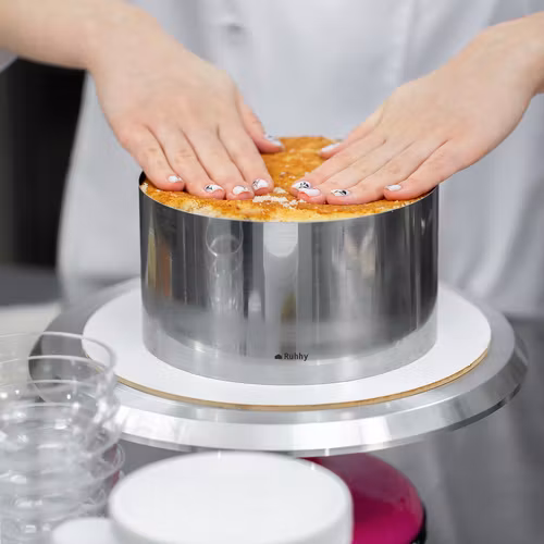 Justerbar Tårtring 16–30 cm – Ultrahög Bakring 20 cm