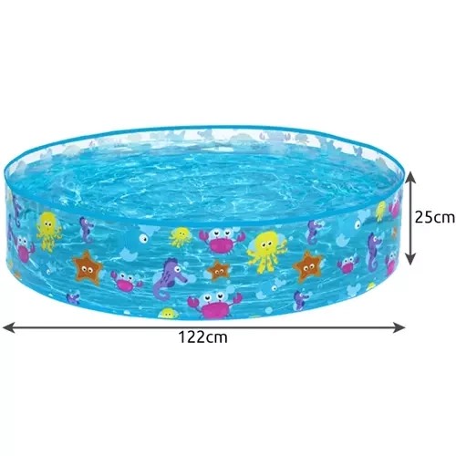 Bestway Children's Pool 122 cm – Expandable Pool 277 Liters