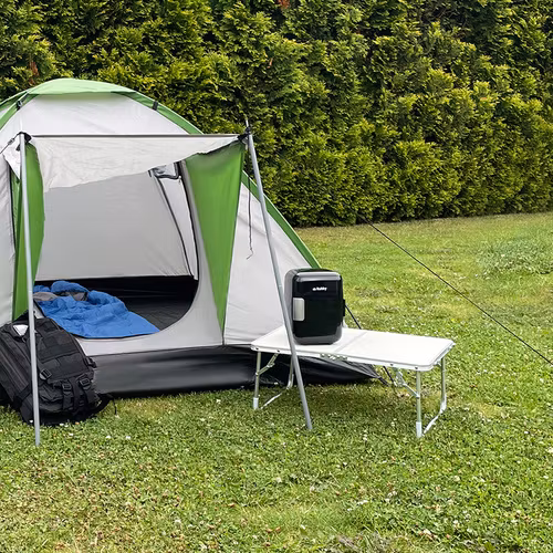 Hopfällbart Campingbord TRIZAND – Portabelt Bord för Tält & Camping