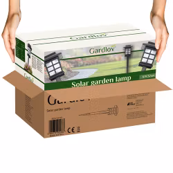 Solcellehavelamper 6-pak – LED kølig hvid, IP44