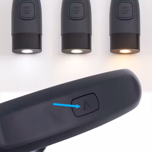 Läslampa runt halsen IZOXIS – LED, USB-C, uppladdningsbar