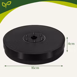 Floating solar fountain for pool and pond – RGB LED, 7 nozzles