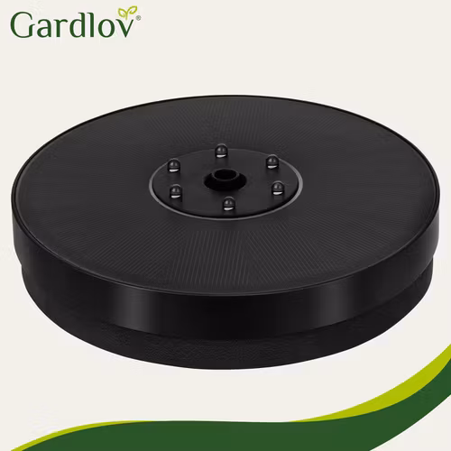 Floating solar fountain for pool and pond – RGB LED, 7 nozzles