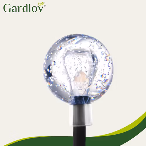 Solcellekabelslynge 100 LED-kuler – varmhvit hagebelysning