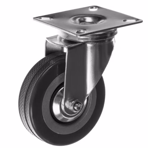 Hjul 75 mm 4-pak med bremse – MALATEC, 220 kg
