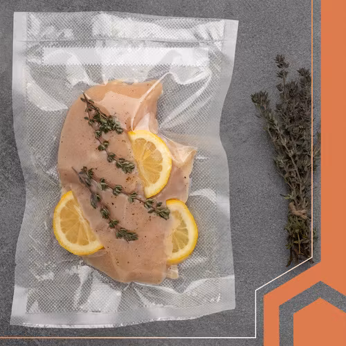 Vacuum bags 20 × 30 cm 50-pack – embossed bags for vacuum packers