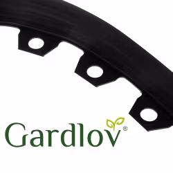 Kukkapenkkien reunus 6 cm × 10 m – GARDLOV joustava nurmikonreunus 20 piikkiä