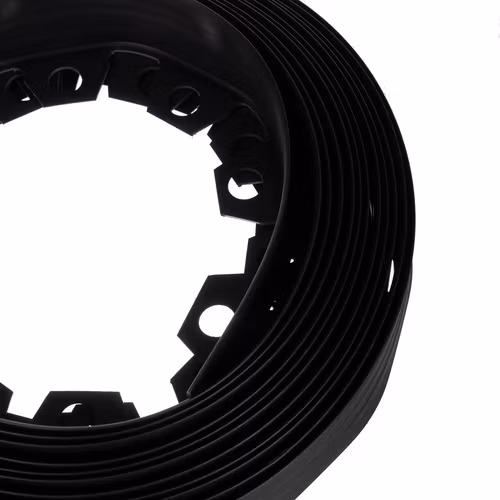 Rabattkant 6 cm × 10 m – GARDLOV flexibel gräskant med 20 spikar