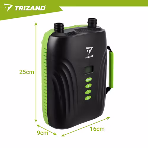 Elektrisk SUP-pump 20 PSI – Trizand uppladdningsbar luftpump 4000 mAh