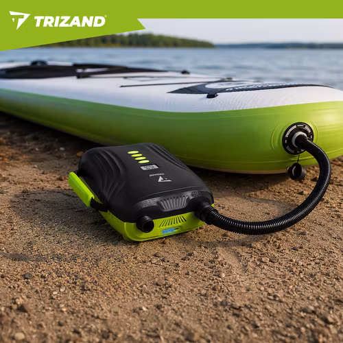 Elektrisk SUP-pump 20 PSI – Trizand uppladdningsbar luftpump 4000 mAh