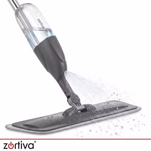 Spraymopp 300 ml med 3 mikrofiberöverdrag – Zortiva 360°