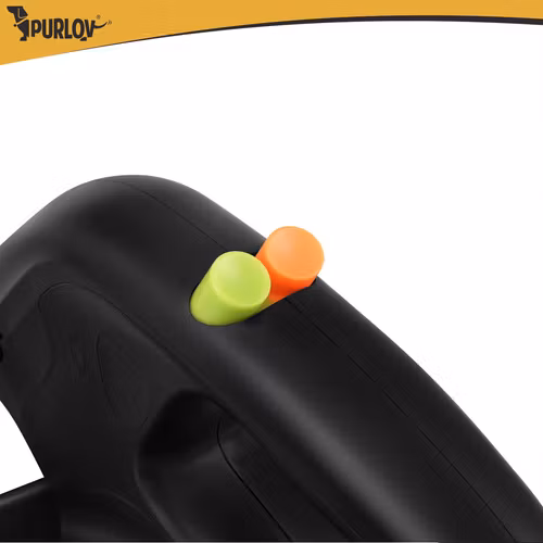 Dobbelt fleksibel snor 2 × 3 m til 2 hunde – Purlov med LED