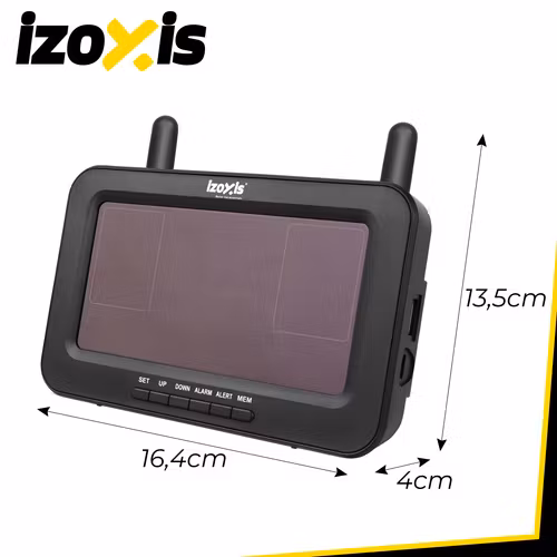 Wireless weather station IZOXIS – thermometer, hygrometer and forecast 100 m