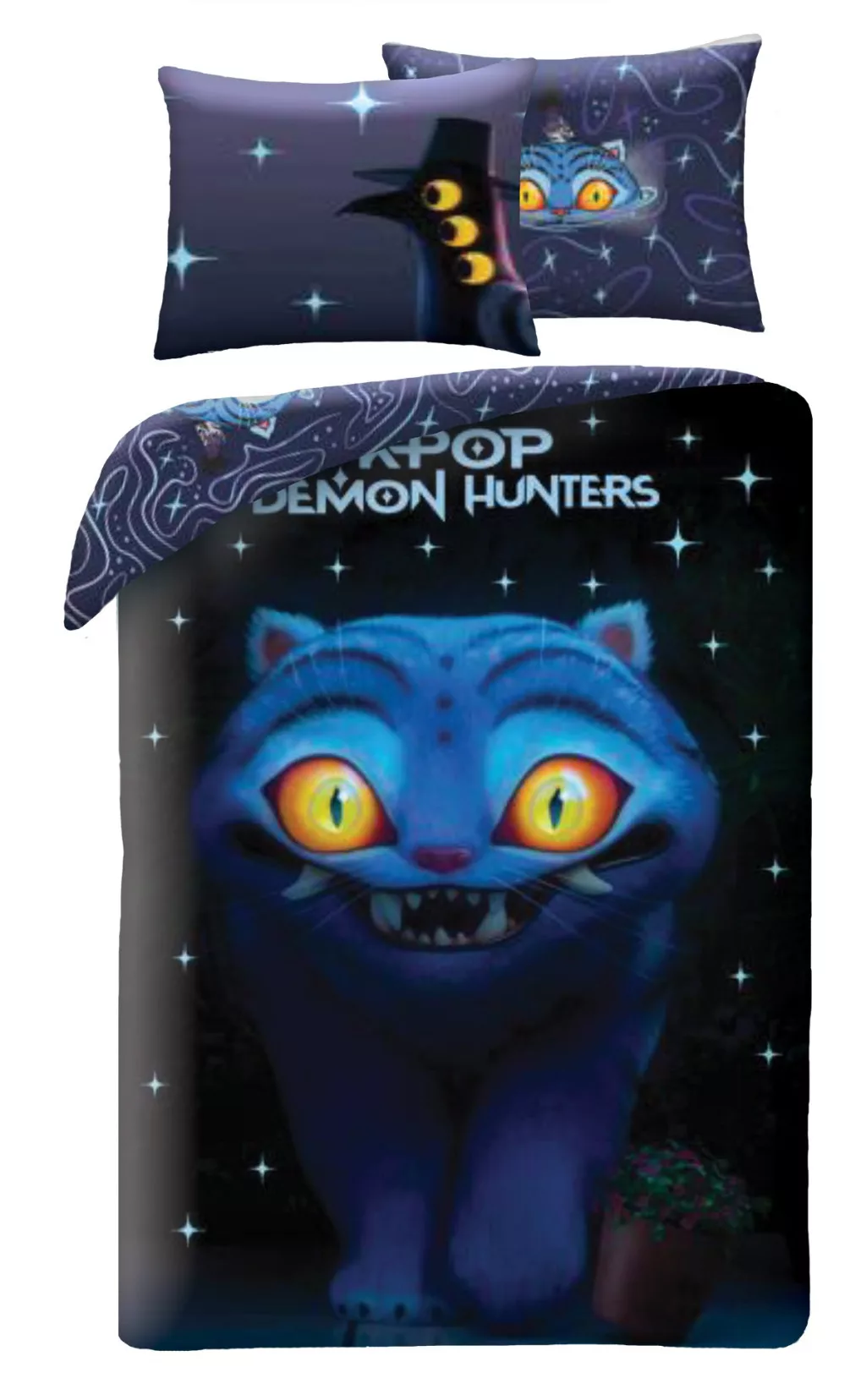 K-pop Demon Hunters påslakanset 140×200 cm – vändbart påslakan