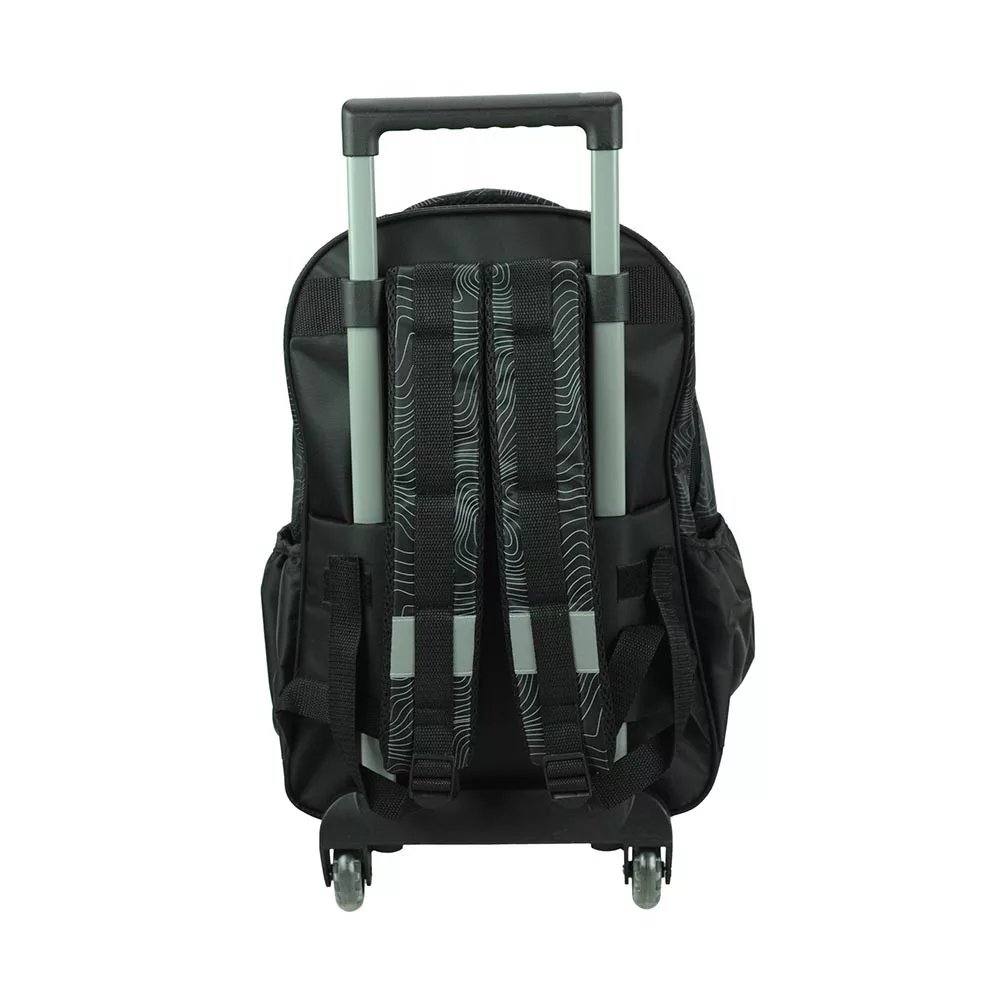 K-pop Demon Hunters skolryggsäck med hjul 46 cm – svart