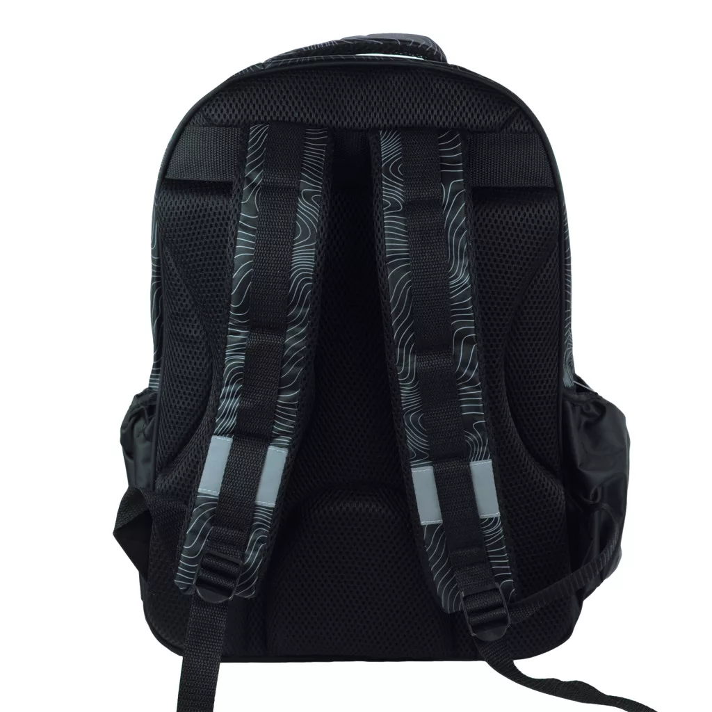 K-pop Demon Hunters skolryggsäck 46 cm – svart med 3 fack