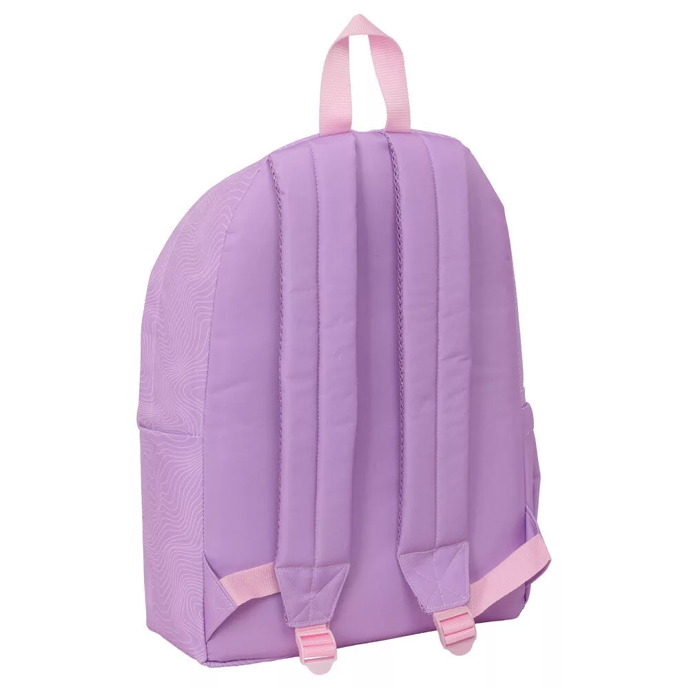 K-pop Demon Hunters skolryggsäck 43 cm med laptopfack – lila