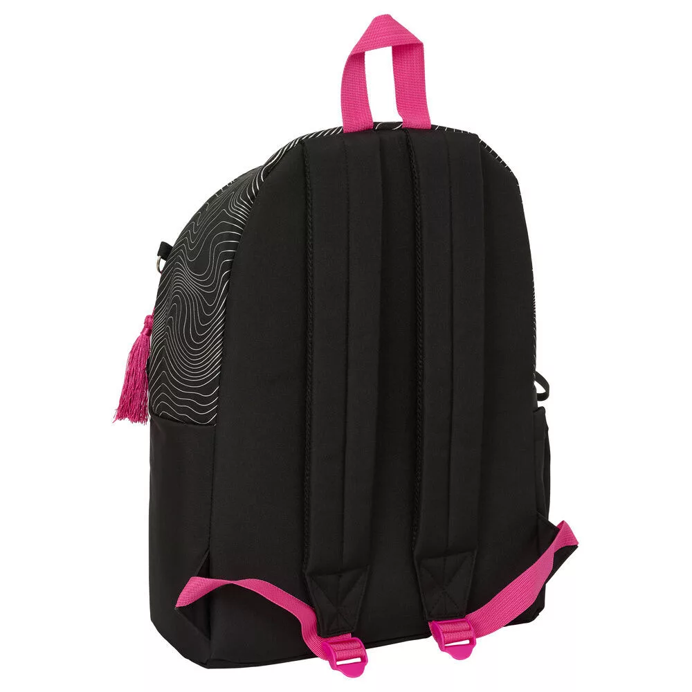 K-pop Demon Hunters Energy skolryggsäck 43 cm – svart med laptopfack