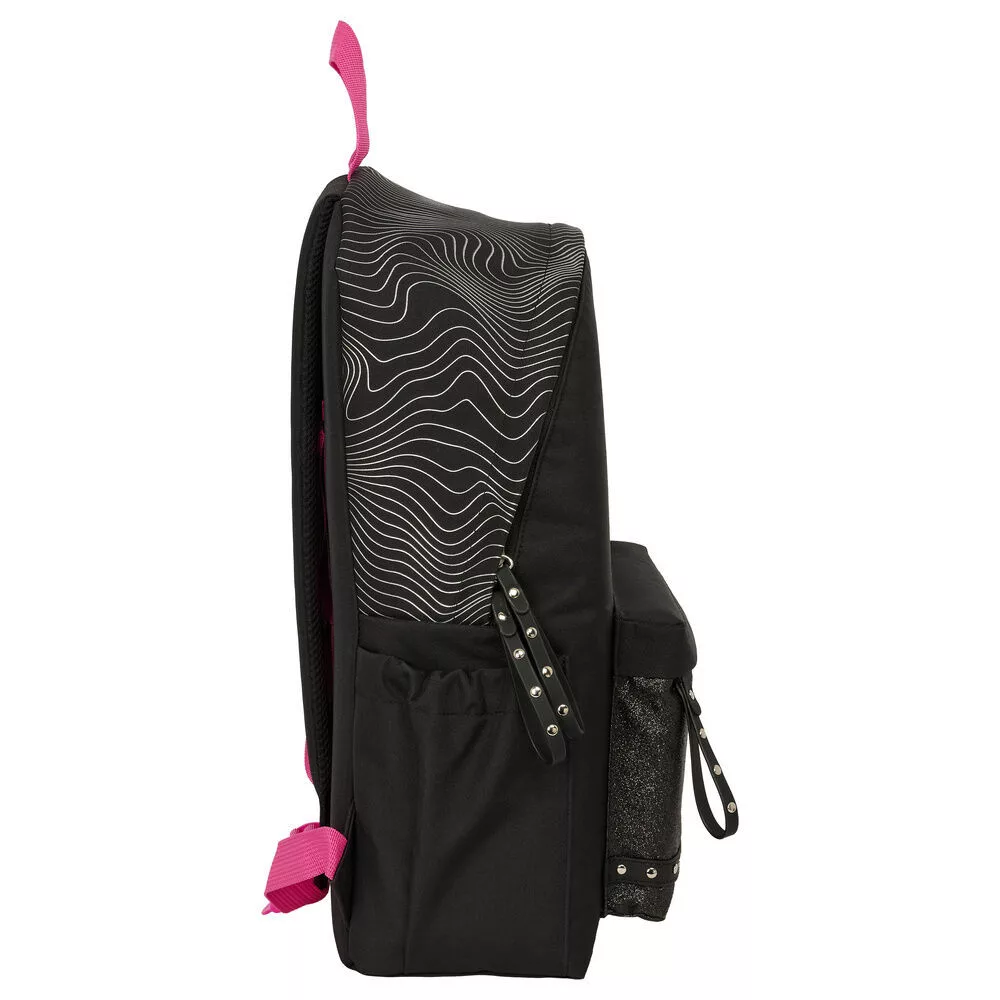 K-pop Demon Hunters Energy skolryggsäck 43 cm – svart med laptopfack