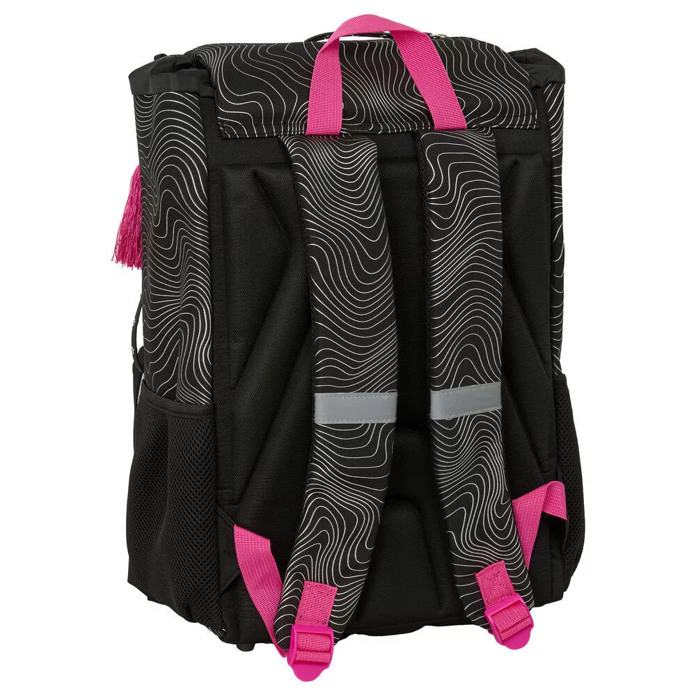 K-pop Demon Hunters Energy skolryggsäck 41 cm – svart expanderbar