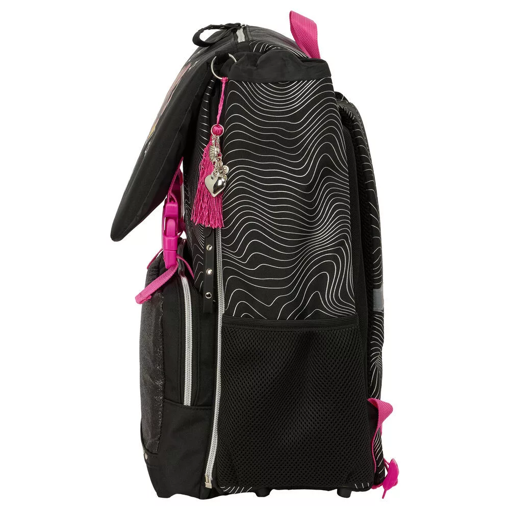 K-pop Demon Hunters Energy skolryggsäck 41 cm – svart expanderbar