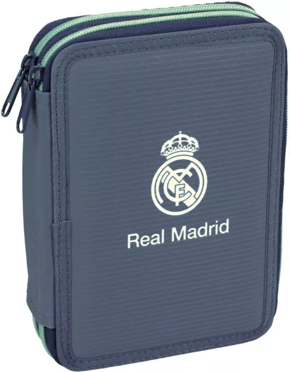 Real Madrid sinisellä täytetty penaali 2-kerroksinen – sininen