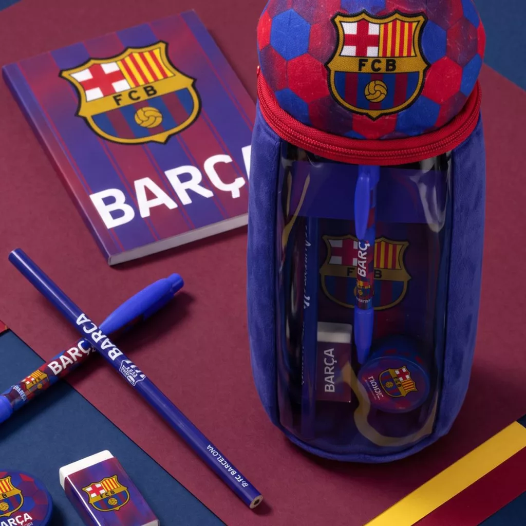 FC Barcelona Barça plys penalhus 27 cm - blå